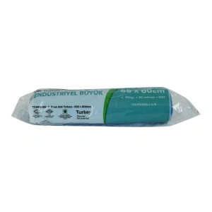 Torbası Büyük Boy 65x80Cm 150Gr 30Mikron 50Lt Mi Rulo 10 Adet