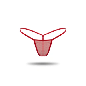 Transparan Tül String Tanga