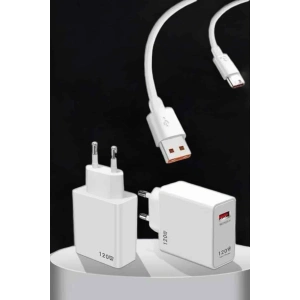 TypeC 120W Şarj Aleti Hızlı Şarj Turbo