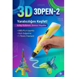 Üç Boyutlu Yazıcı 3D Kalem Pen Printer