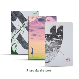 Üçlü Çizgisiz Defter Seti Bir Sevi Zincirleri Kıran