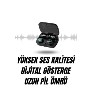 Ucuz Kaliteli Yeni Nesil 7 Kordonlu Akıllı Saat ve Kablosuz Bluetooth Kulaklık ANC Özelliği
