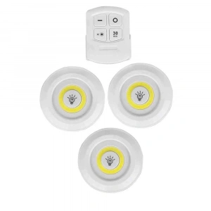 UZAKTAN KUMANDALI YAPIŞKANLI LED SPOT LAMBA WT-364