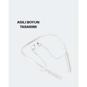 Uzun Pil Ömürlü Kablosuz Kulaklık – Boyun Askılı, 100 Saat Kullanım