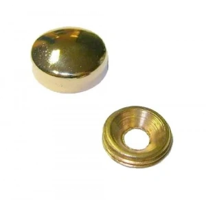 Vida Kapama Kapağı 20 Mm, Sarı - 100 Adet