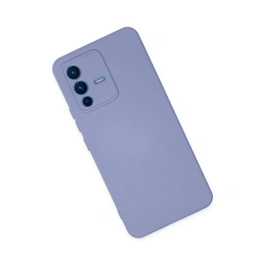 Vivo V23 5g Kılıf Nano İçi Kadife  - Lila