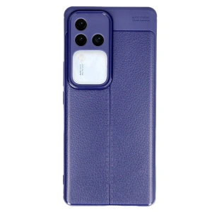 Vivo V30 5g Kılıf Auto Fus Kapak - Lacivert