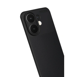 Vivo V60 5g Auto Fus Karbon Kapak - Siyah