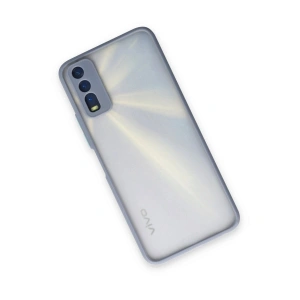 Vivo Y11s Kılıf Montreal  Kapak - Gri