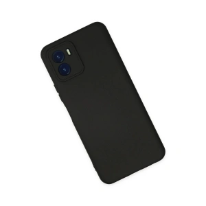 Vivo Y15s Kılıf Nano İçi Kadife  - Siyah