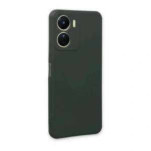 Vivo Y16 Kılıf First  - Koyu Yeşil