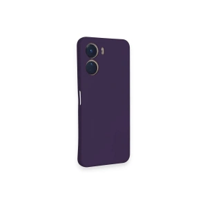 Vivo Y16 Kılıf Nano İçi Kadife  - Mor