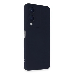 Vivo Y17s Kılıf Nano İçi Kadife  - Lacivert