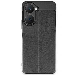 Vivo Y18 Kılıf Auto Fus Kapak - Siyah