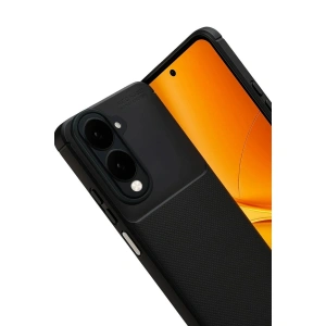 Vivo Y29s Auto Fus Karbon Kapak - Siyah
