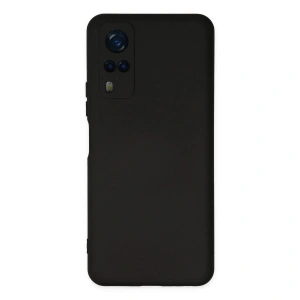 Vivo Y53s Kılıf Nano İçi Kadife  - Siyah