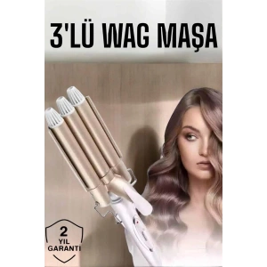 Wag Maşa Negatif İyon Teknolojili Isı Ayarlı Saç Maşası