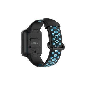 Watch 2 Spor Delikli Kordon - Siyah-mi