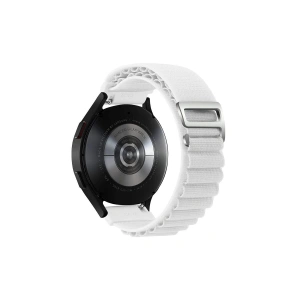 Watch 20mm Kr410 Kumaş Kordon (saat Değildir) - Beyaz