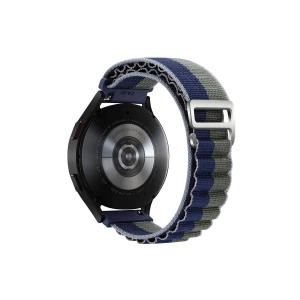 Watch 22mm Kr410 Kumaş Kordon - Lacivert-yeşil