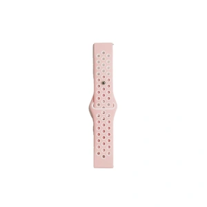 Watch 22mm Spor Delikli Kordon (saat Değildir) - Pembe-beyaz