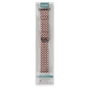 Watch 42mm Karo Motif Kordon (saat Değildir) - Pembe