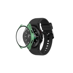 Watch 5 40mm Wall Camlı Kasa Ekran Koruyucu - Koyu Yeşil