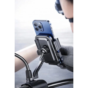 Xy-089 Motosiklet & Bisiklet Ayna Baglantılı Telefon Tutucu