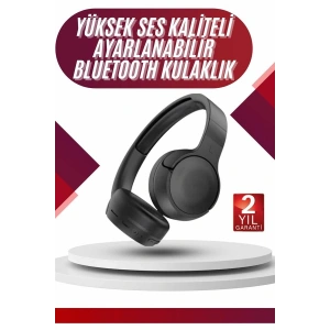 Yeni Nesil Kulak Üstü Bluetooth Kulaklık TypeC Girişli Yüksek Ses Kaliteli