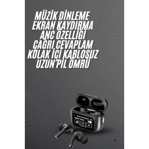 Yeni Nesil Pro Ekranlı Bluetooth Kulaklık 5.0 Bluetooth Yeni Nesil
