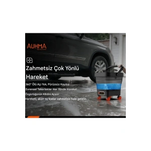 Yüksek Basınçlı Yı Makinesi Fırçasız Katlanır Kovalı 150w 14/16 Bar 13 Litre