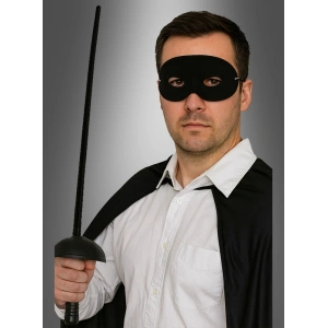 Zorro Kostüm Plastik Aksesuar Seti – Maske ve Kılıç (67 cm)