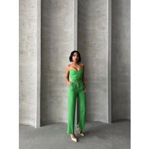zzo pantolonlu alt üst takım yeşil