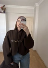 Kahve Kancalı Elodie Ceket