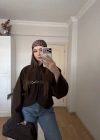 Kahve Kancalı Elodie Ceket