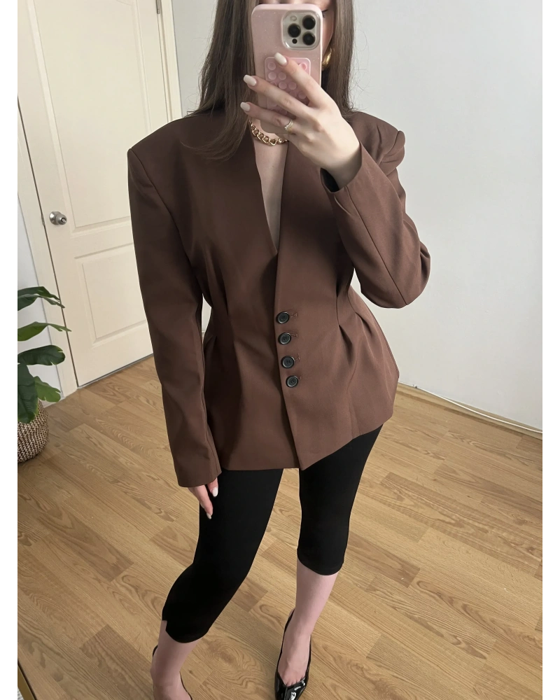 Çelik Örme Siyah Kapri Tayt