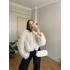 Beyaz Kısa Kürk