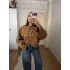 Camel Kancalı Elodie Ceket