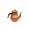İşlemeli Kahveci Bakır Demlik