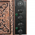 3lü Bakır Elektrikli Pleytli Çay Kazanı