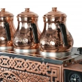 5li Bakır Doğalgaz ve Elektrikli Çay Kazanı