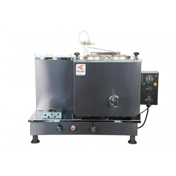 2li Dekoratif İnox Doğalgaz Elektrikli Çay Kazanı