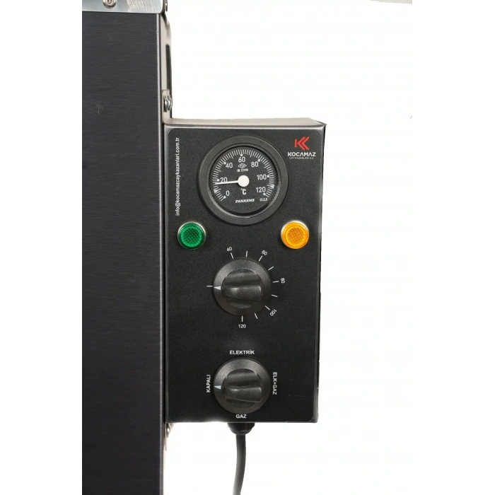2li Dekoratif İnox Doğalgaz Elektrikli Çay Kazanı