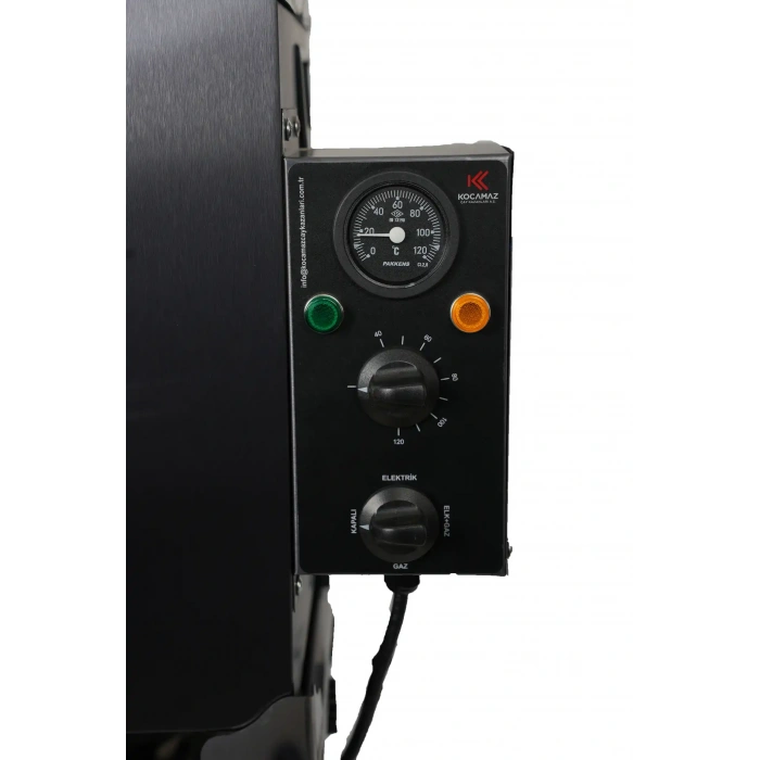 3lü Dekoratif İnox Sıfıra Sıfır Doğalgazlı ve Elektrikli Çay Kazanı