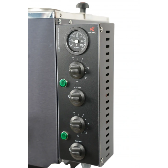 4lü Dekoratif İnox Sıfıra Sıfır Elektrikli Çay Kazanı