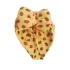 Kurdelalı Çift Katlı Sarı Çilekli Bebek Bone Bandana
