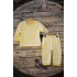 Pamuklu Bulut Desenli Kız Erkek Bebek Pijama İkili Takım