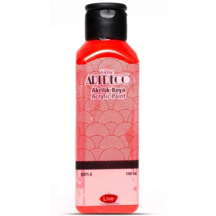 Artdeco Akrilik Boya 140 ml Kırmızı