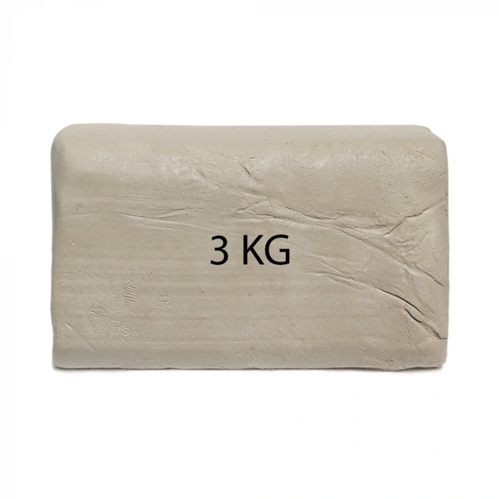 Beyaz Seramik Hamuru 3 kg Kil Seramik Çamuru
