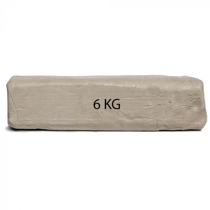 Beyaz Seramik Hamuru 6 Kg Kil Seramik Çamuru